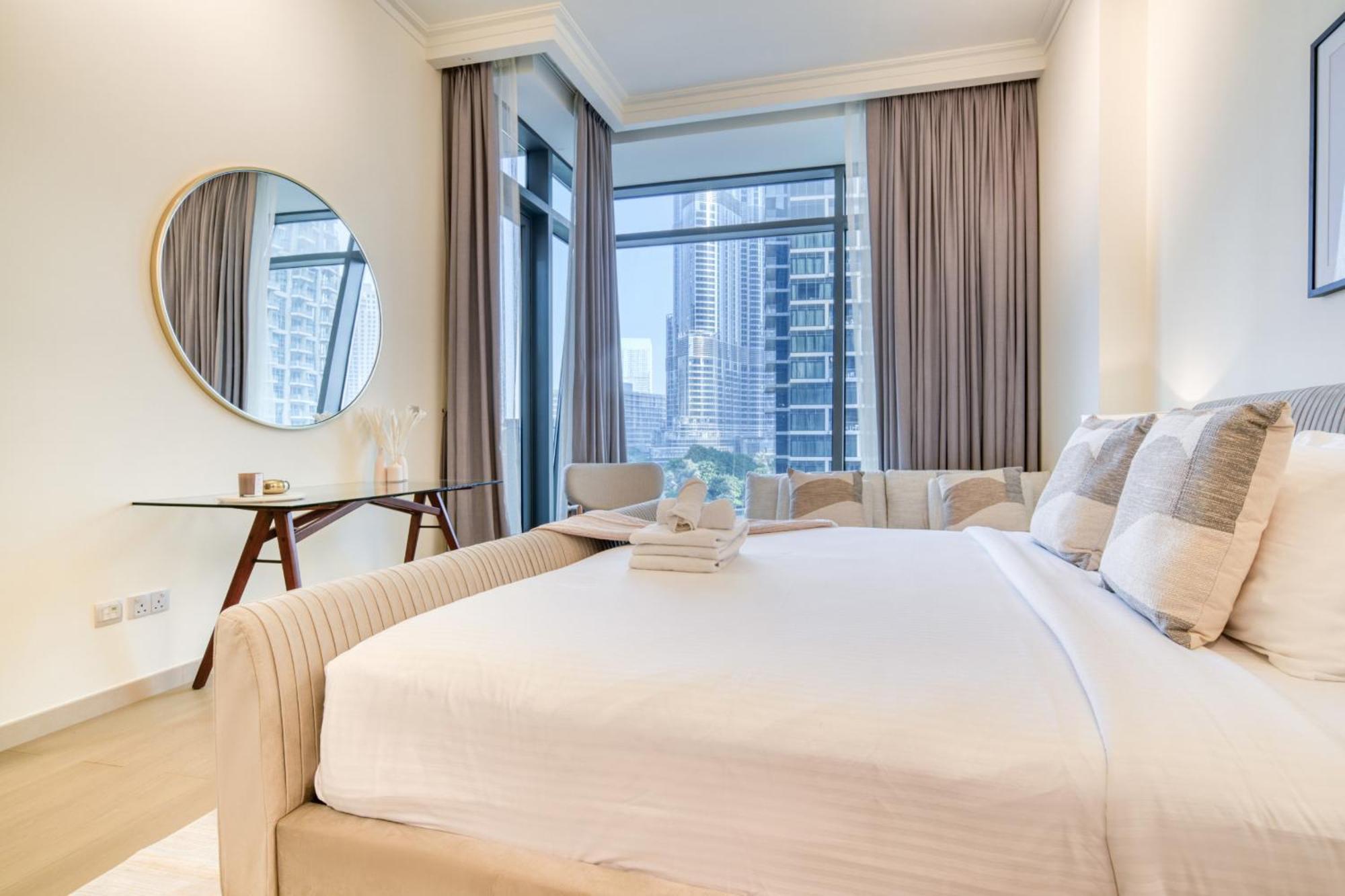 Burj Vista, Downtown Dubai - Burj Khalifa View - Mint Stay Екстериор снимка